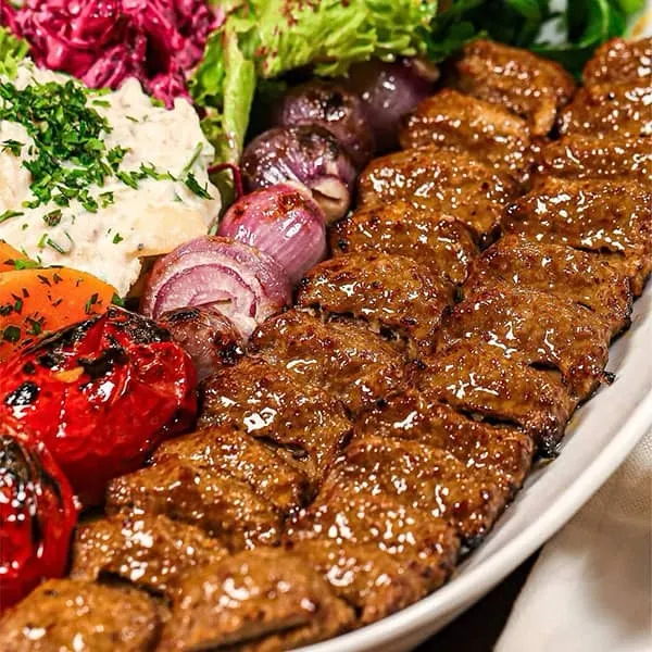 Gericht aus dem Restaurant Santoor